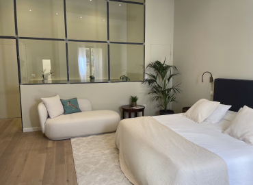 Chambre 1 lit le Spacieux location saisonnière Aix-en-Provence