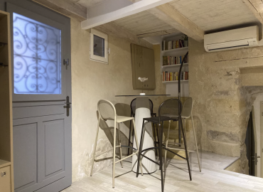 Espace repas le Discret location saisonnière Aix-en-Provence