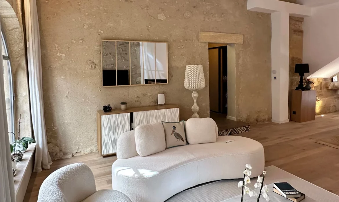 Salon de l'appartement de charme Le Spacieux à Aix-en-Provence